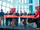 President Barchi joins in cutting ribbon for the Nursing and Science Building at Rutgers-Camden